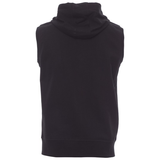 BEZRĘKAWNIK ROZPINANY BOXER+ - CZARNY