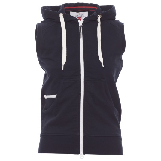 BEZRĘKAWNIK ROZPINANY BOXER+LADY - GRANATOWY