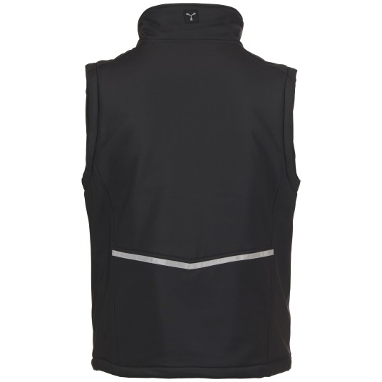 BEZRĘKAWNIK SOFTSHELL CREEK VEST PAD - ANTRACYTOWY-CZARNY