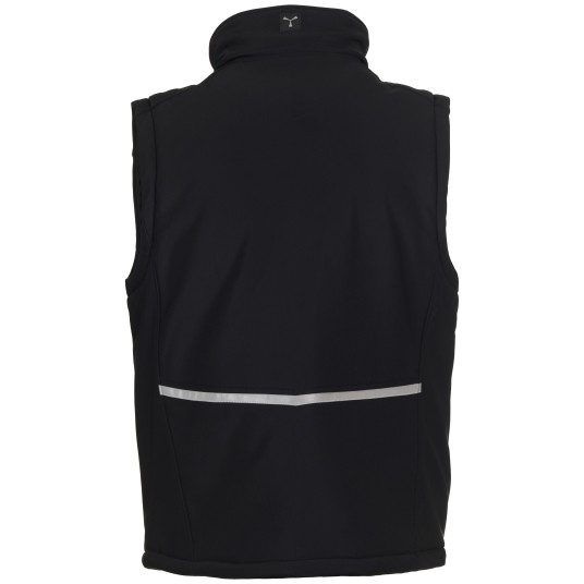 BEZRĘKAWNIK SOFTSHELL CREEK VEST PAD - CZARNY-CZARNY