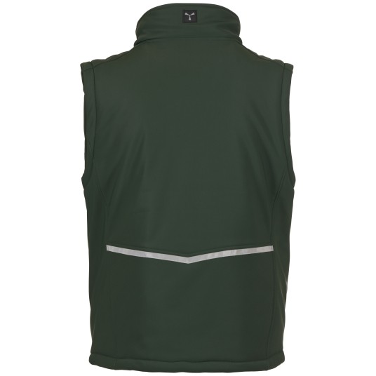 BEZRĘKAWNIK SOFTSHELL CREEK VEST PAD - LEŚNA ZIELEŃ-CZARNY
