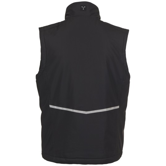 BEZRĘKAWNIK SOFTSHELL CREEK VEST ULTRALITE PAD - ANTRACYTOWY-CZARNY