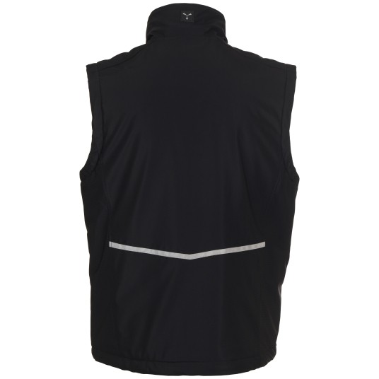 BEZRĘKAWNIK SOFTSHELL CREEK VEST ULTRALITE PAD - CZARNY-CZARNY
