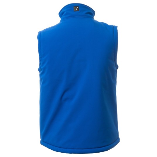 BEZRĘKAWNIK SOFTSHELL GALE VEST PAD - KRÓLEWSKI NIEBIESKI-GRANATOWY