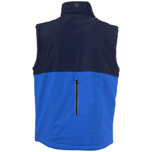 BEZRĘKAWNIK SOFTSHELL WISE VEST LITE PAD - KRÓLEWSKI NIEBIESKI-GRANATOWY