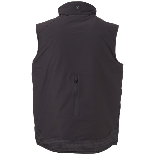 BEZRĘKAWNIK SOFTSHELL WONDER VEST LITE PAD - ANTRACYTOWY-CZARNY