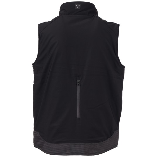 BEZRĘKAWNIK SOFTSHELL WONDER VEST LITE PAD - CZARNY-CZARNY