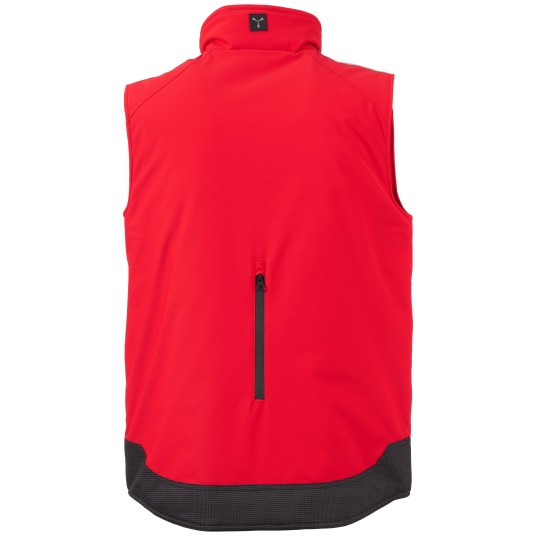 BEZRĘKAWNIK SOFTSHELL WONDER VEST LITE PAD - CZERWONY-CZARNY