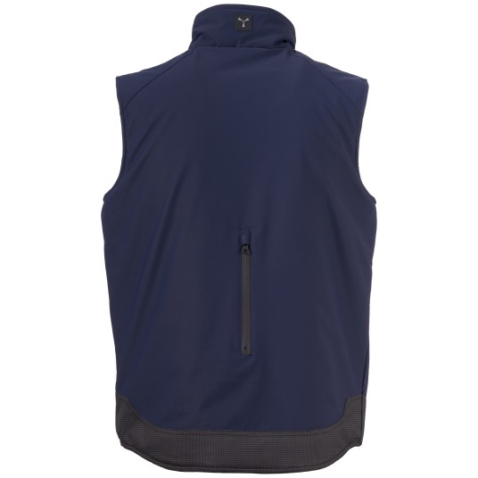 BEZRĘKAWNIK SOFTSHELL WONDER VEST LITE PAD - GRANATOWY-KRÓLEWSKI NIEBIESKI