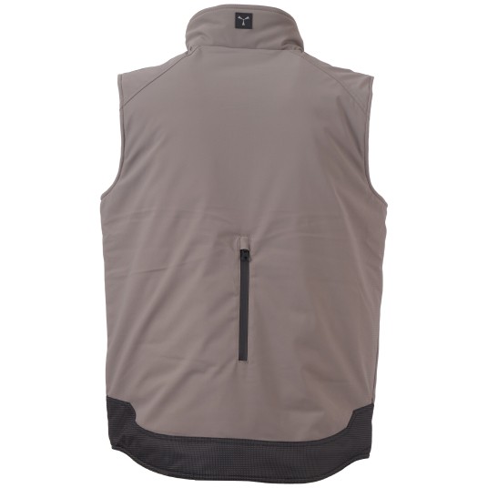 BEZRĘKAWNIK SOFTSHELL WONDER VEST LITE PAD - ZADYMIONY-CZARNY