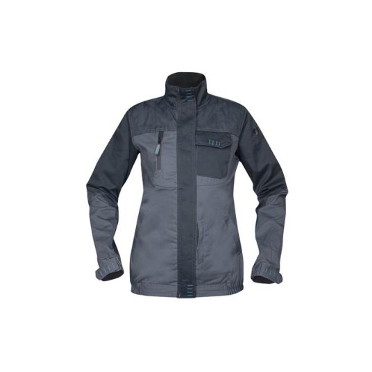 BLUZA 4TECH 01 DAMSKA - SZARO-CZARNY - 164-172CM