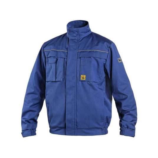 BLUZA ANTYSTATYCZNA CXS ELEKTROTECHNIK II ESD MĘSKA - GRANATOWY