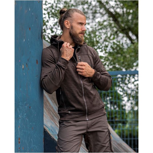 BLUZA ARDON®3DBREATHE MELANGE - BRĄZOWY