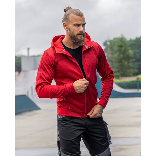 BLUZA ARDON 3DBREATHE MELANGE - CZERWONY