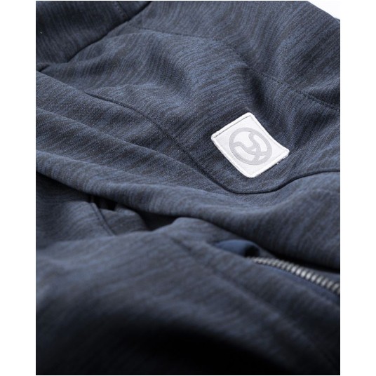 BLUZA ARDON 3DBREATHE MELANGE - NIEBIESKI