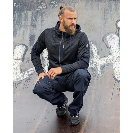 BLUZA ARDON 3DBREATHE MELANGE - NIEBIESKI