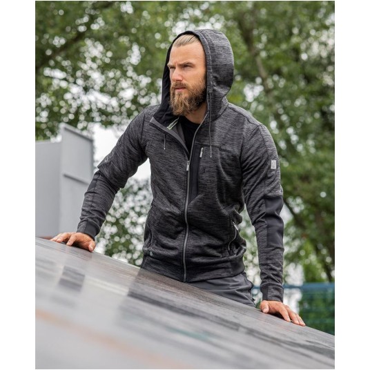 BLUZA ARDON 3DBREATHE MELANGE - SZARO-CZARNY