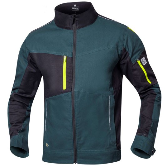 BLUZA ARDON®4XSTRETCH® - CIEMNO-ZIELONY