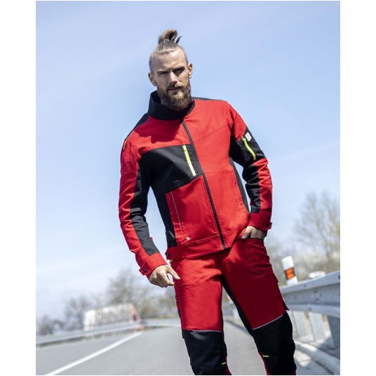 BLUZA ARDON®4XSTRETCH® - CZERWONY