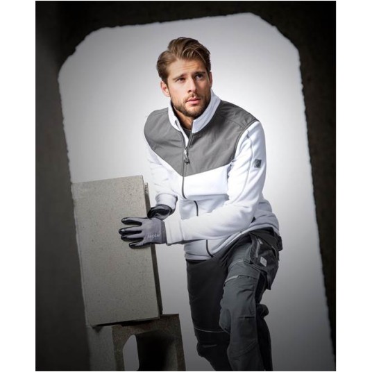 BLUZA ARDON SOFTFLEECE COMBO - BIAŁY