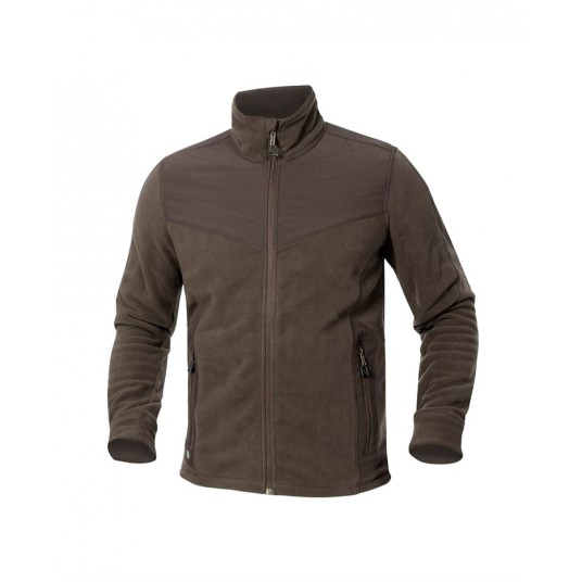 BLUZA ARDON SOFTFLEECE COMBO - BRĄZOWY