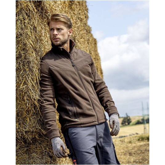 BLUZA ARDON SOFTFLEECE COMBO - BRĄZOWY