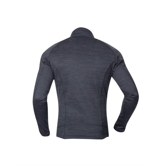 BLUZA BREEFFIDRY MELANGE - CIEMNOSZARY