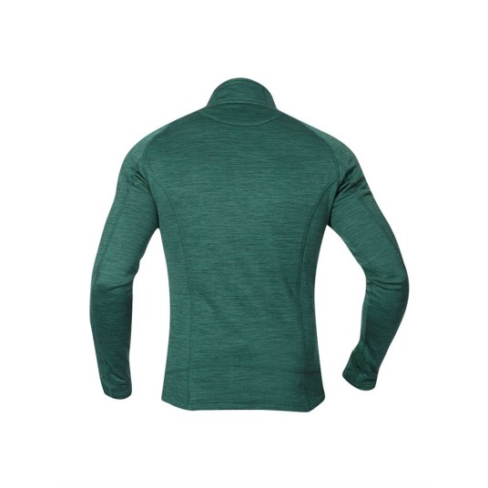 BLUZA BREEFFIDRY MELANGE - ZIELONY