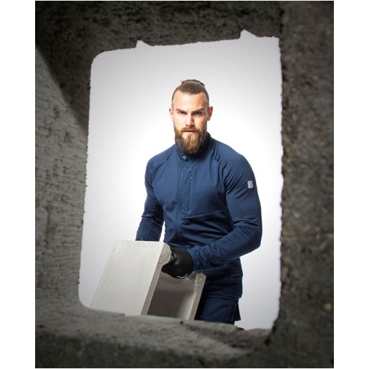 BLUZA BREEFFIDRY TROYER ARDON - GRANATOWY