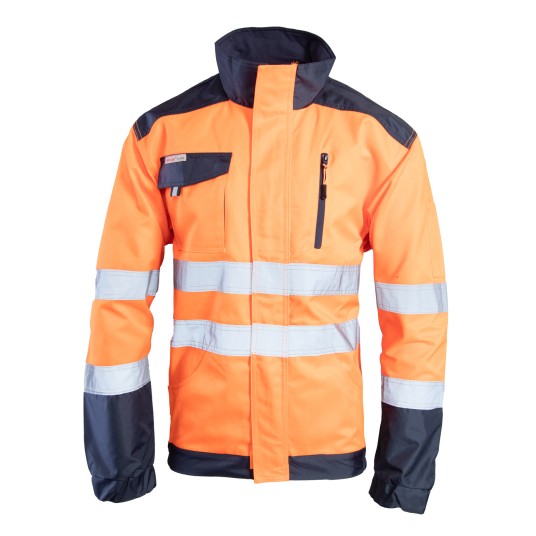 BLUZA BRIXTON FLASH KAT.II KL. 2 - POMARAŃCZOWY-GRANATOWY