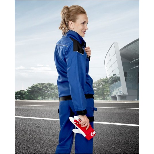 BLUZA COOL TREND DAMSKA - NIEBIESKO-CZARNY