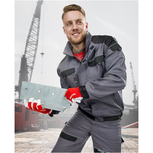 BLUZA COOL TREND - SZARO-CZARNY