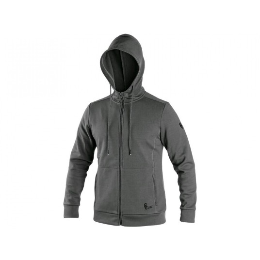 BLUZA CXS HARRISON MĘSKA - SZARO-CZARNY