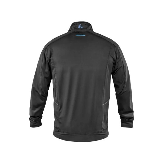 BLUZA CXS LEONIS - CZARNY Z NIEBIESKO-CZERWONYMI DODATKAMI HV