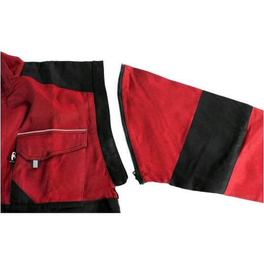 BLUZA CXS LUXY EDA MĘSKA - CZERWONO-CZARNY