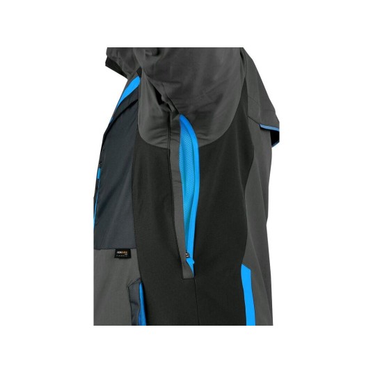 BLUZA CXS NAOS MĘSKA HV NIEBIESKIE ELEM.