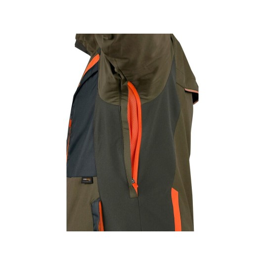 BLUZA CXS NAOS MĘSKA HV POMARAŃCZ. ELEM.