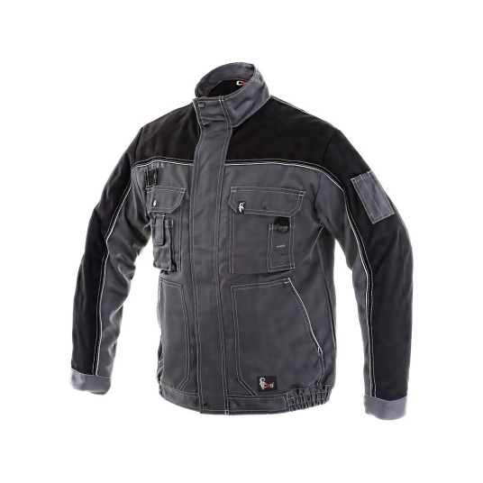 BLUZA CXS ORION OTAKAR MĘSKA ZIMOWA - SZARO-CZARNY