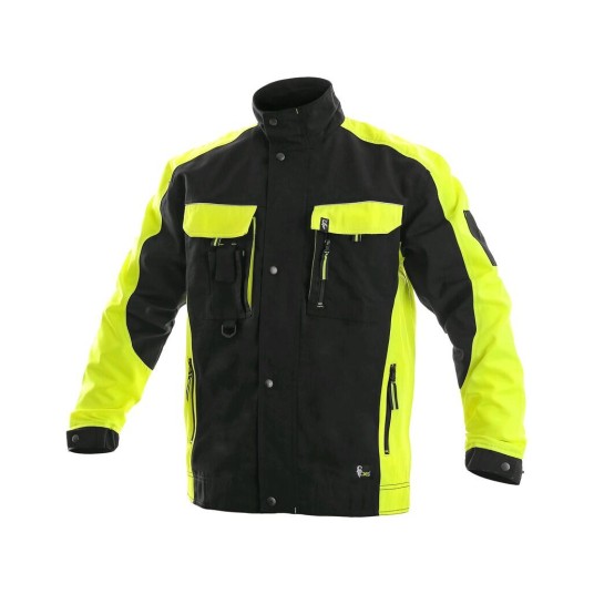 BLUZA CXS SIRIUS BRIGHTON MĘSKA - CZARNO-ŻÓŁTY