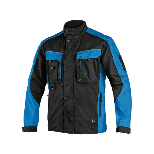 BLUZA CXS SIRIUS BRIGHTON MĘSKA - CZARNY-NIEBIESKI