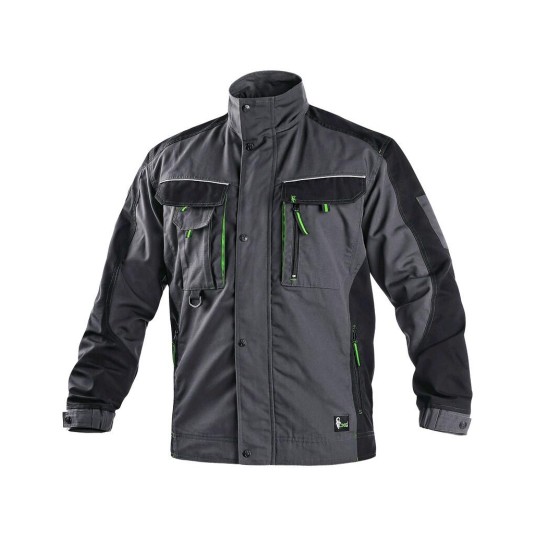 BLUZA CXS SIRIUS LUCIUS 170-176CM - SZARO-ZIELONY