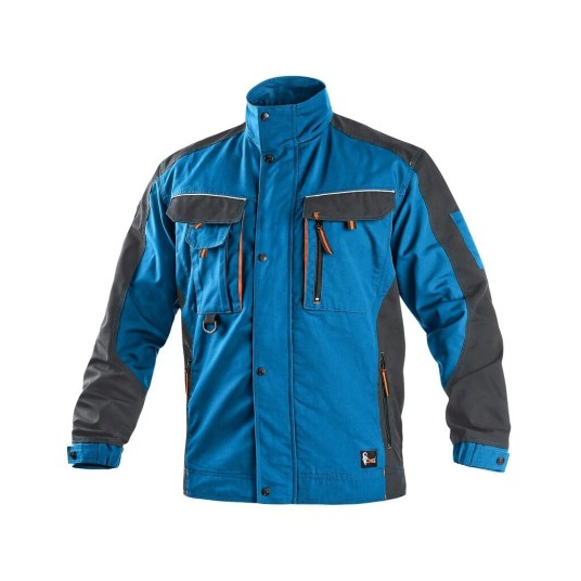 BLUZA CXS SIRIUS LUCIUS MĘSKA - NIEBIESKI-SZARY