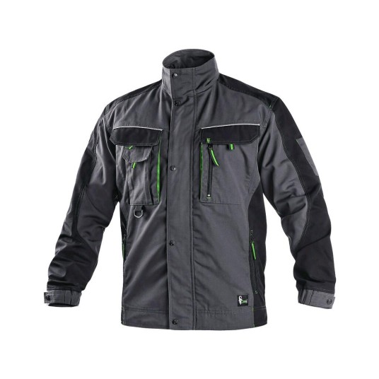 BLUZA CXS SIRIUS LUCIUS MĘSKA - SZARO-ZIELONY