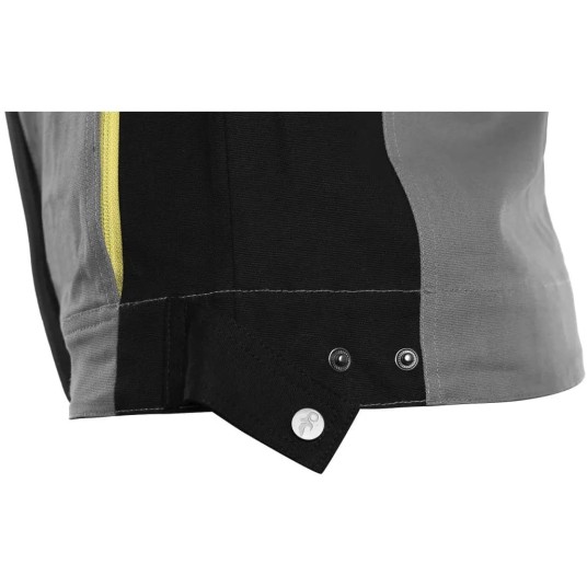 BLUZA CXS STRETCH DAMSKA - SZARO-CZARNY