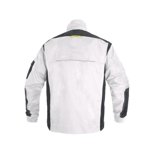 BLUZA CXS STRETCH MĘSKA - BIAŁO-SZARY