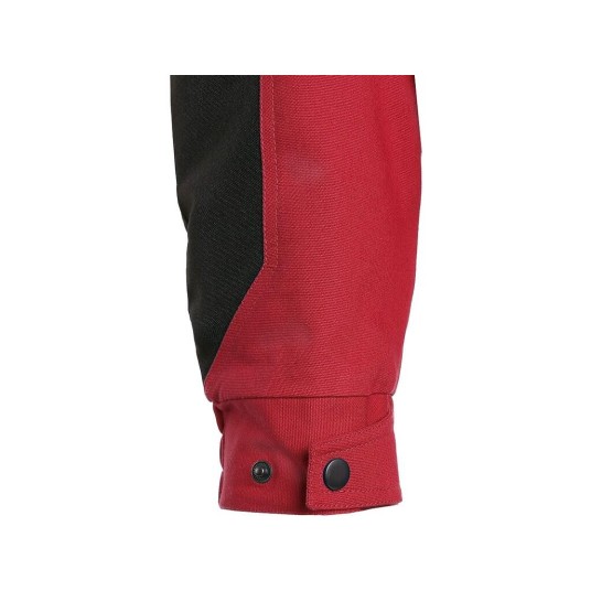 BLUZA CXS STRETCH MĘSKA - CZERWONY-CZARNY