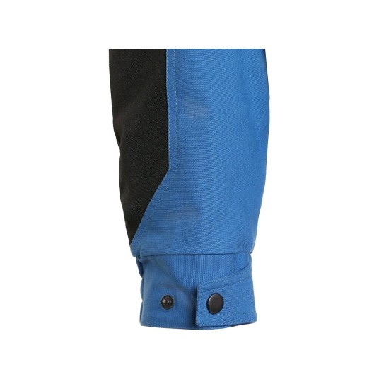 BLUZA CXS STRETCH MĘSKA - NIEBIESKO-CZARNY