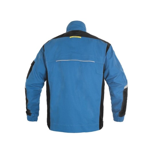 BLUZA CXS STRETCH MĘSKA - NIEBIESKO-CZARNY