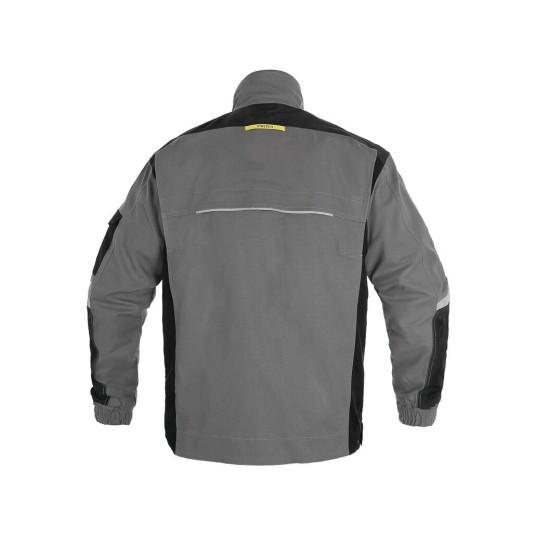 BLUZA CXS STRETCH MĘSKA - SZARO-CZARNY