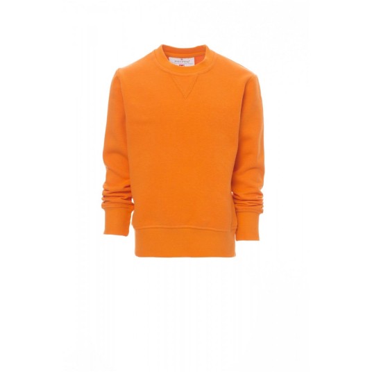 BLUZA DEKOLT OKRĄGŁY DZIECIĘCA ORLANDO KIDS - POMARAŃCZOWY
